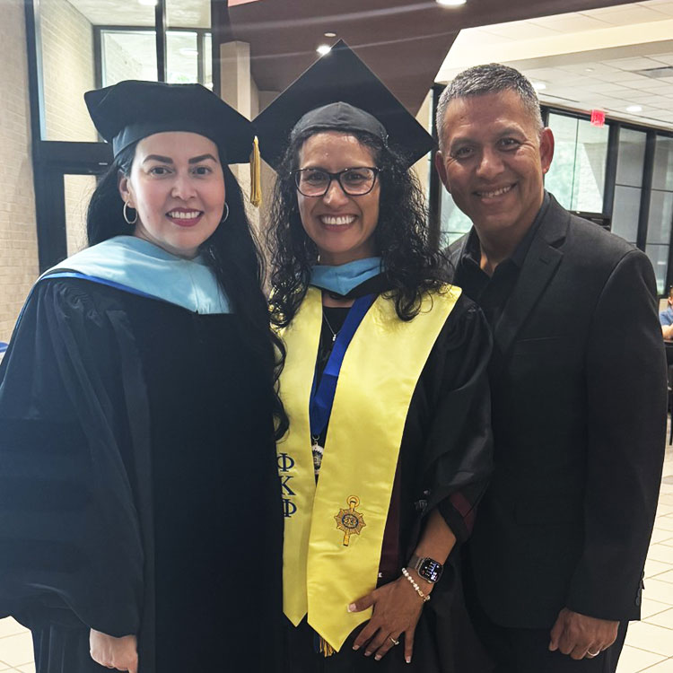 Dina Quinteros, Texas A&M International University graduate